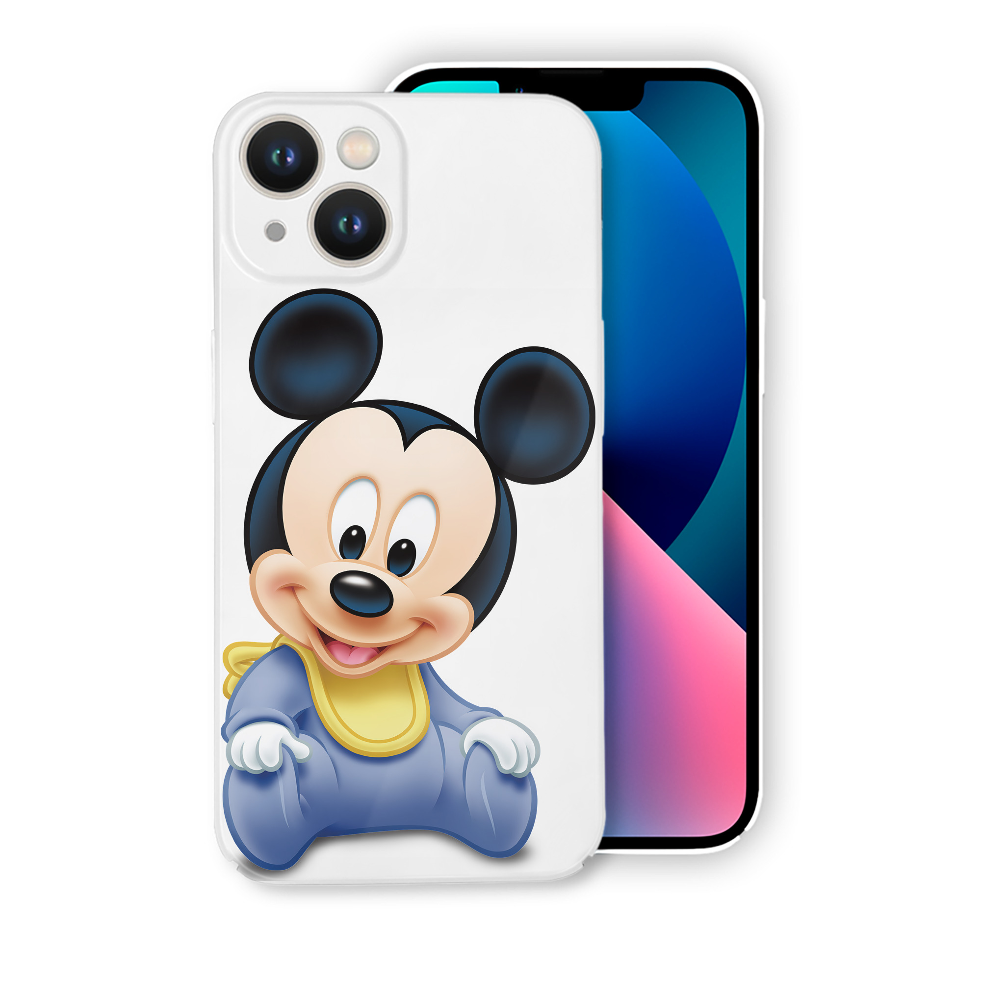 （画像用） ミッキーマウス Mickey Mouse 【iPhone 14シリーズ対応】ハードケース